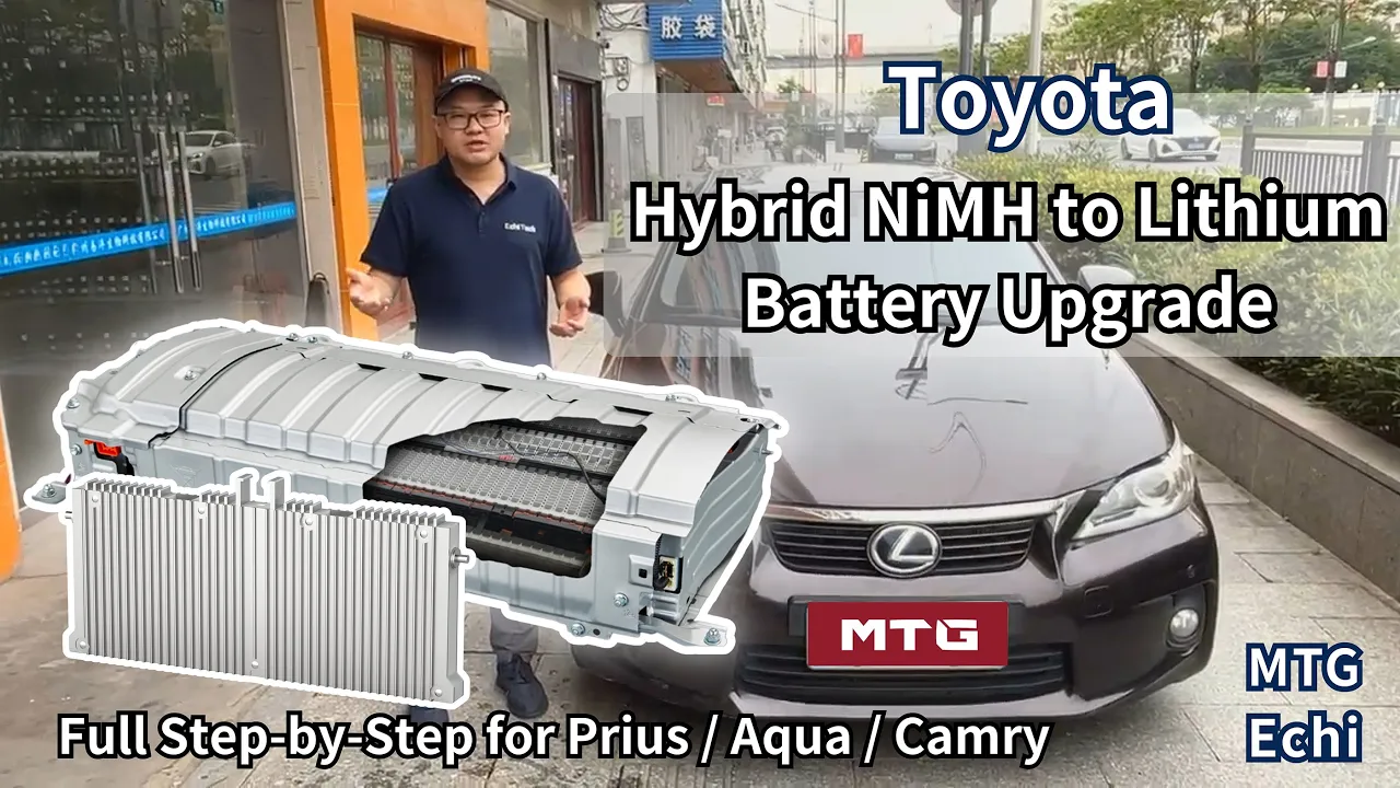 Toyota Hybrid NiMH to Lithium Battery Upgrade | Full Step-by-Step for Prius / Aqua / Camry